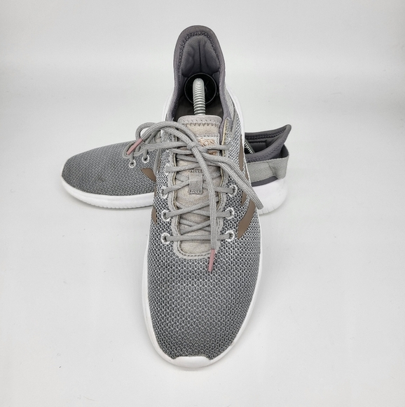 Adidas Women's Cloudfoam Qt Flex Running Shoes - Picture 2 of 10